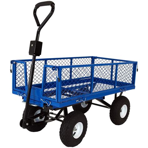 heavy duty metal folding cart